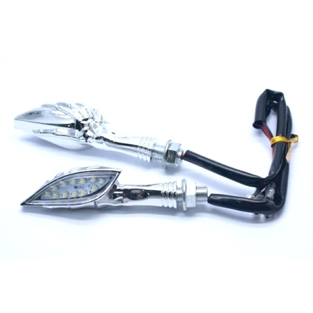 LAMPU SEN ONS - D76 LED CHROME-YELLOW
